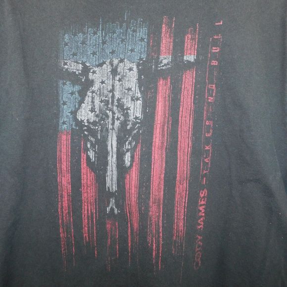 Cody James Tee Shirt Adult XL Faded Black Graphic Logo Casual Short Sleeve - Picture 7 of 7